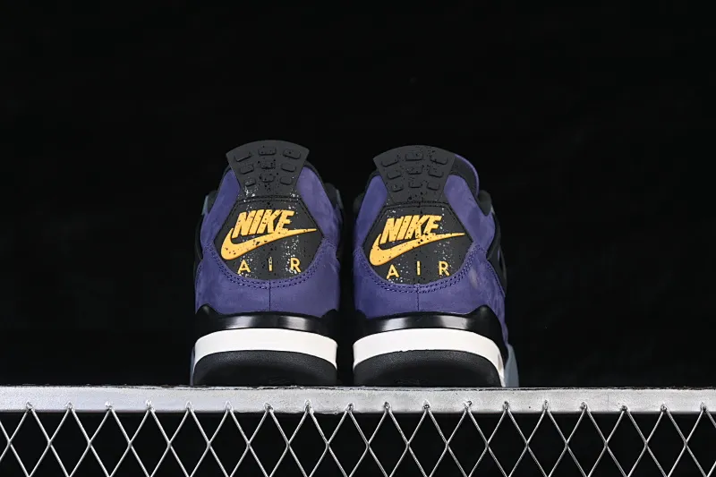 All categories Air Jordan Jordan series basketball shoes Air Jordan 4 TK version Air Jordan 4 Retro "Lakers" AJ4 Joe 4 Lakers Purple Gold FV5029-500